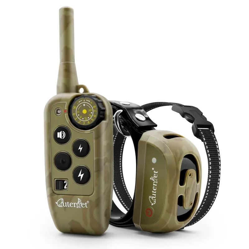 Rechargeable Dog Bark Collar with Remote – Anti Bark Training Device