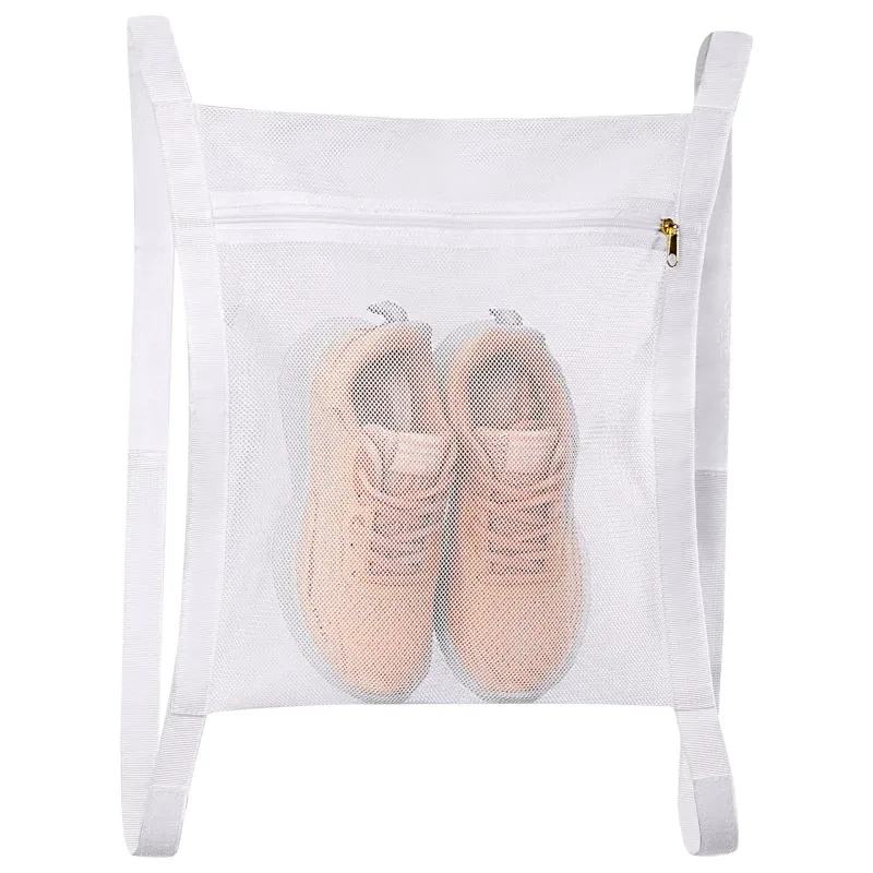 Washing Machine Sports Shoes Drying Bag – Convenient Polyester Shoe Drying Bag for Laundry
