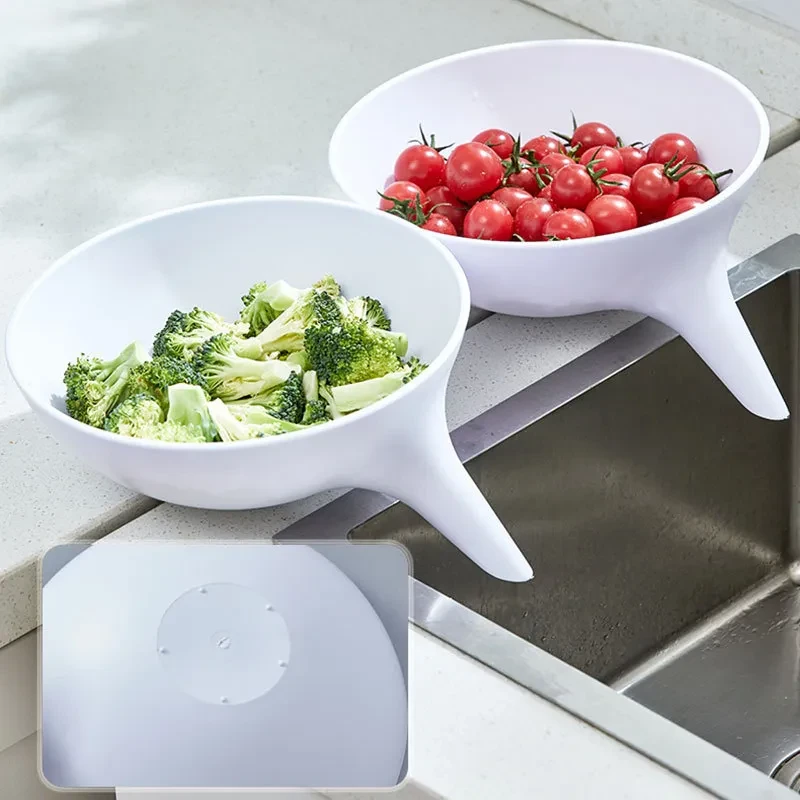 Kitchen Fruit and Vegetable Cleaning Drain Bowl – Multi-Function Water Filter Bowl
