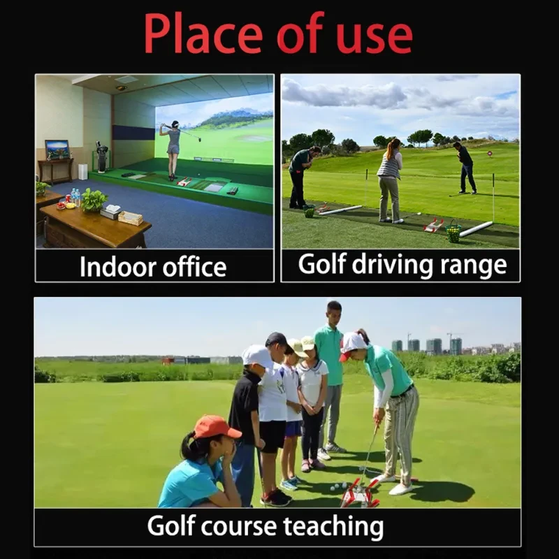 Golf Swing Training Device – Acrylic Swing Correction Board for Posture & Putting Practice