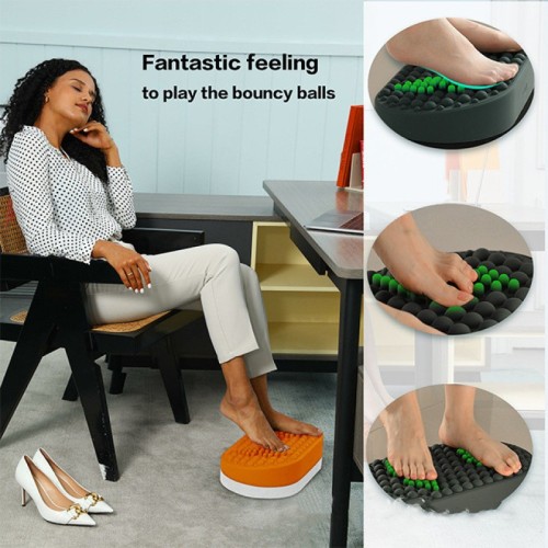 Silicone Office Foot Rest – Anti-Fatigue Standing Pedal & Massage Mat