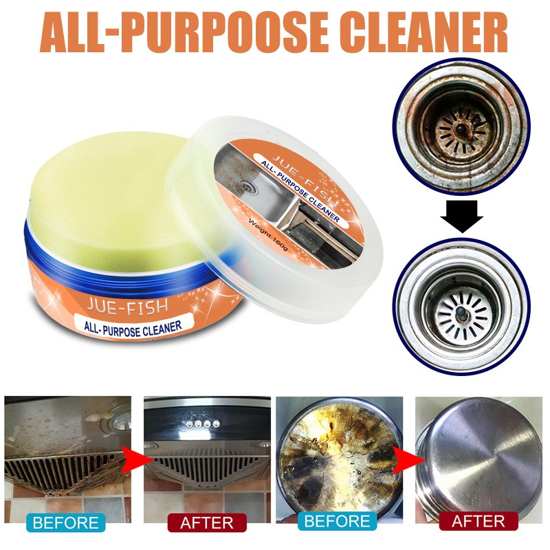 Stainless Steel Cookware Oil Cleaning Agent – Multi-purpose Cleaner for Kitchen Surfaces