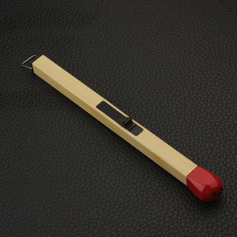 Tiktok Practical Lengthened Match Stick Burning Torch – Kitchen Gas Stove Inflatable Metal Lighter