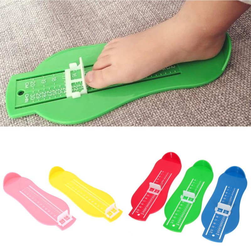 Child Baby Foot Gauge – Plastic Shoe Size Measuring Tool for Kids