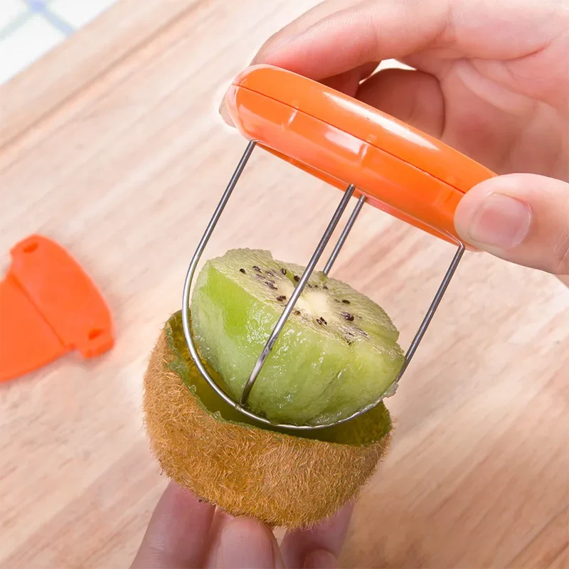 Stainless Steel Kiwi Peeler – Fruit Peeling Tool for Quick & Easy Kiwi Skin Removal