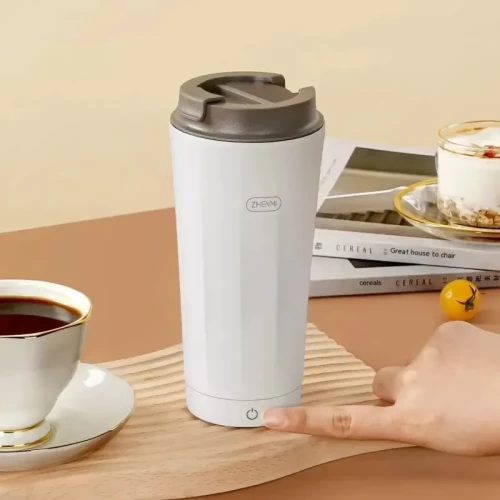 Zhenmi Magic Electric Cup – Portable Car Water Bottle with USB Charging