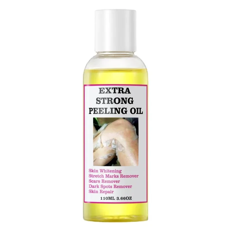 Yellow Peeling Oil for Skin Brightening – Exfoliating Body Treatment for All Skin Types