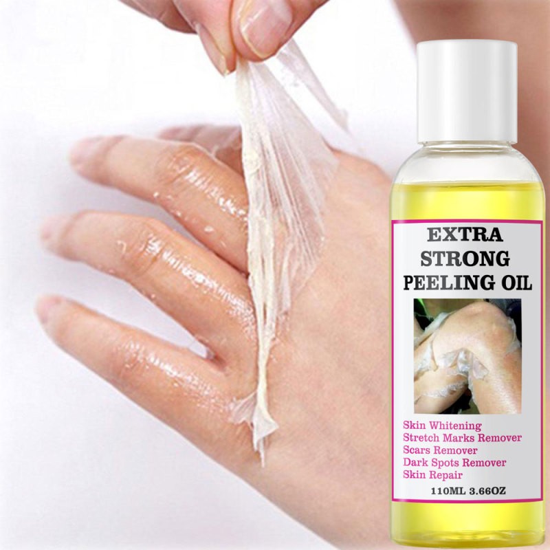Yellow Peeling Oil for Skin Brightening – Exfoliating Body Treatment for All Skin Types