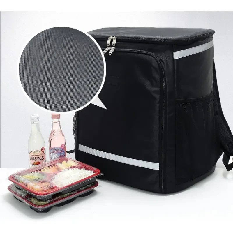 Food Delivery Container Meal Delivery Insulated Bag – Foldable 57.4L Thermal Picnic Ice Pack