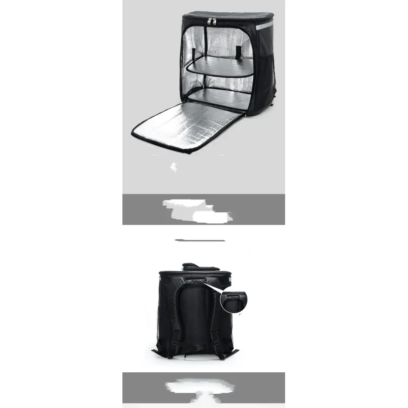 Food Delivery Container Meal Delivery Insulated Bag – Foldable 57.4L Thermal Picnic Ice Pack