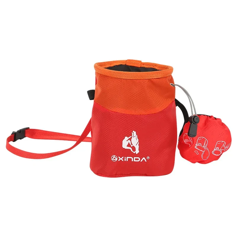 Outdoor Rock Climbing Chalk Bag – Lightweight, Portable Magnesium Powder Pouch for Gym & Hiking Use