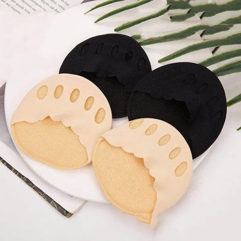 Women’s Half Toe Cotton Foot Socks – Invisible Summer Ankle Socks for Sandals & High Heels
