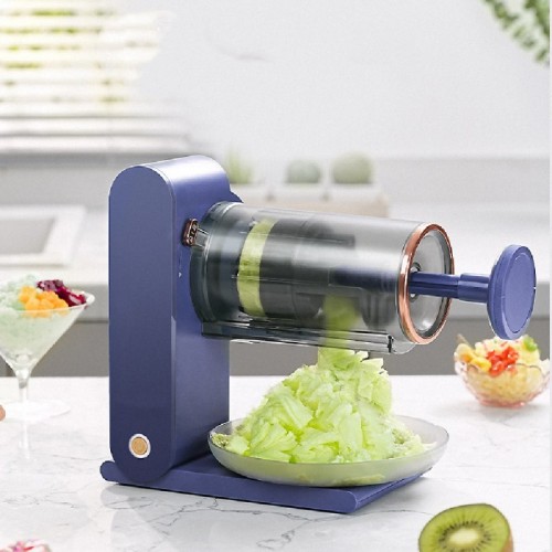 Electric Ice Shaver Machine – Rechargeable Automatic Ice Crusher for Smoothies, Snow Cones, and Slush