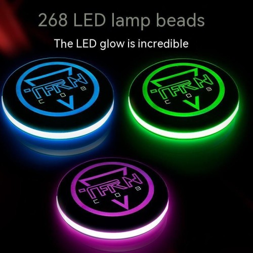 LED COB Ring Light Frisbee – Motion Night Strip Light Source for Outdoor Play and Visibility