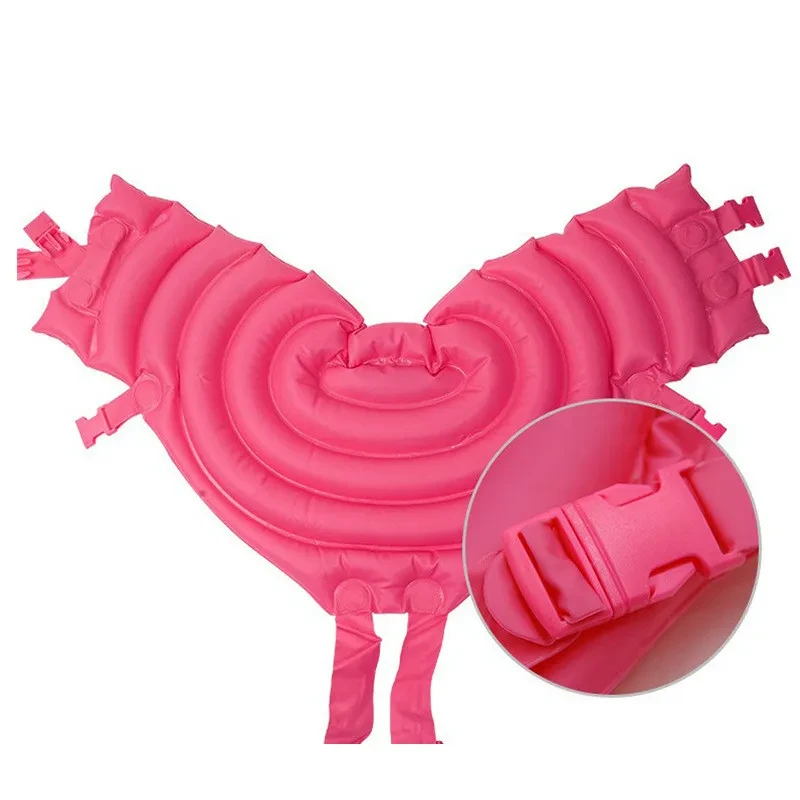 Multi-Airbag PVC Swim Trainer – Adjustable Floatation Belt for Kids & Adults Learning to Swim Safely