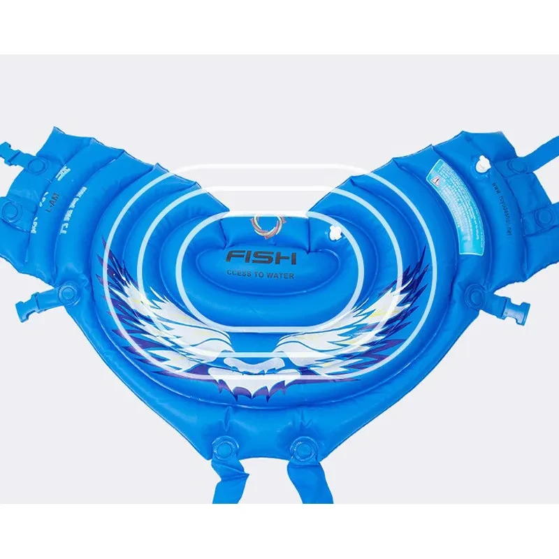 Multi-Airbag PVC Swim Trainer – Adjustable Floatation Belt for Kids & Adults Learning to Swim Safely