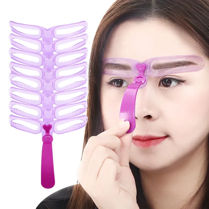 Stereo Eyebrow Stencil β Flat Eyebrow Stickers Aid for Perfect Brow Shaping & Makeup Precision