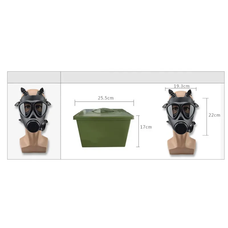 FM Type 05 Gas Mask Full Face Anti-Poison Smoke Emergency Respirator