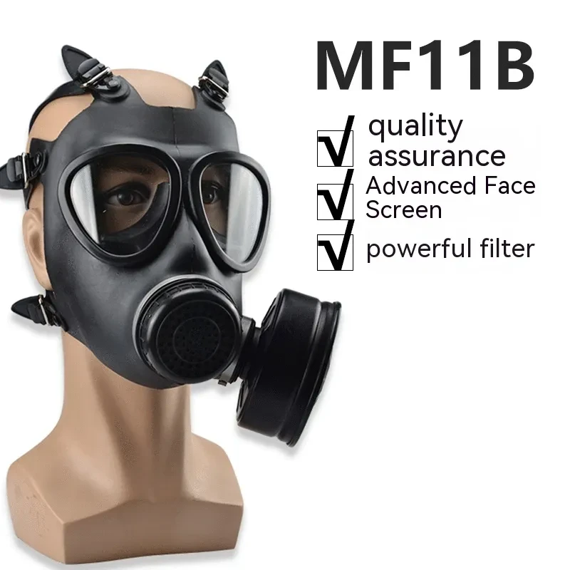 FM Type 05 Gas Mask Full Face Anti-Poison Smoke Emergency Respirator
