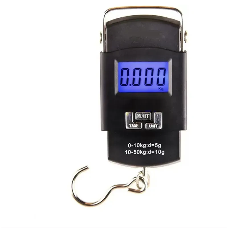 Accurate A08 Digital Portable Scale β 50kg Capacity Luggage & Parcel Weighing Scale with LCD Display