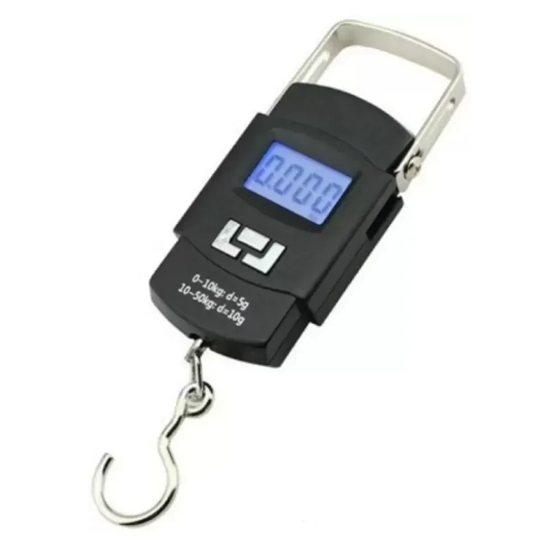 Accurate A08 Digital Portable Scale β 50kg Capacity Luggage & Parcel Weighing Scale with LCD Display
