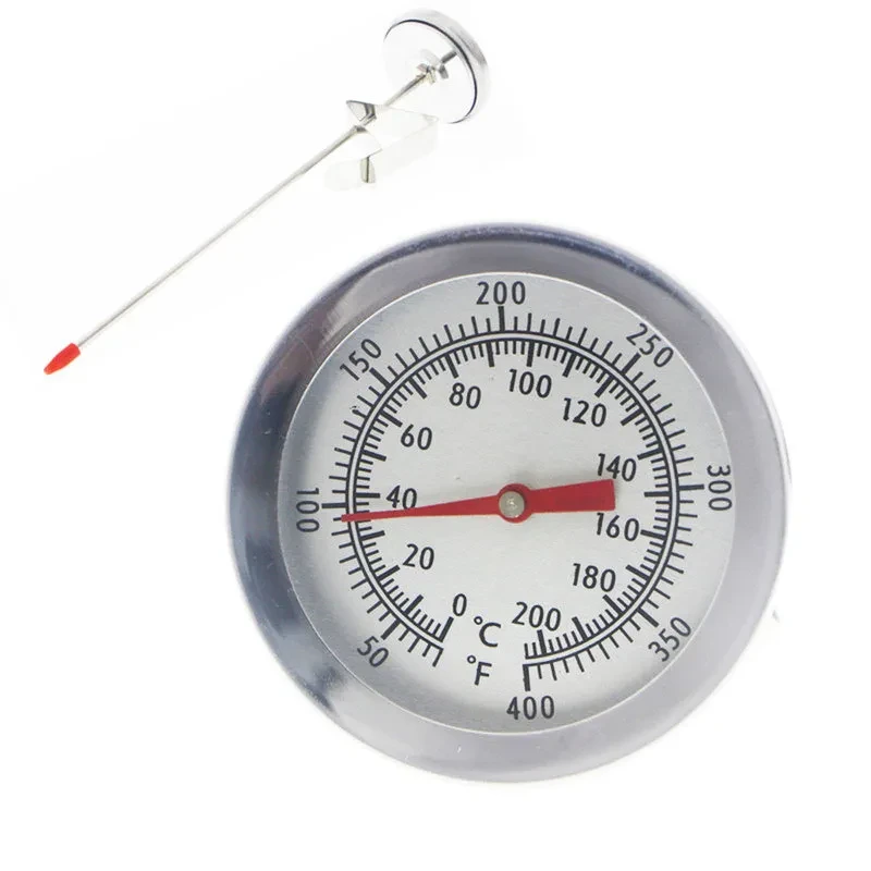 Stainless Steel Deep Frying Thermometer β Long Probe Cooking & Oil Temperature Gauge