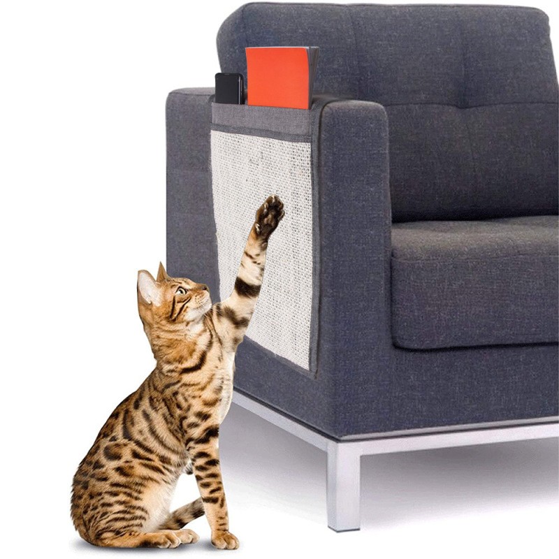 Sisal Cat Scratch Board β Sofa Furniture Protector Pad for Cats