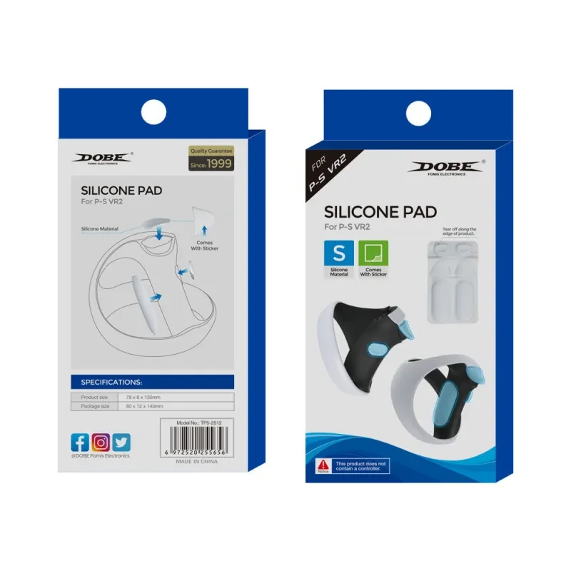 PS5 VR2 Gamepad Silicone Cover β Non-Slip Protective Mat for VR2 Controller Grip
