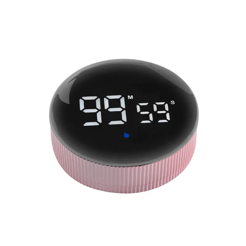Rotating Mute Kitchen Timer β Digital Magnetic Countdown Reminder for Home & Office