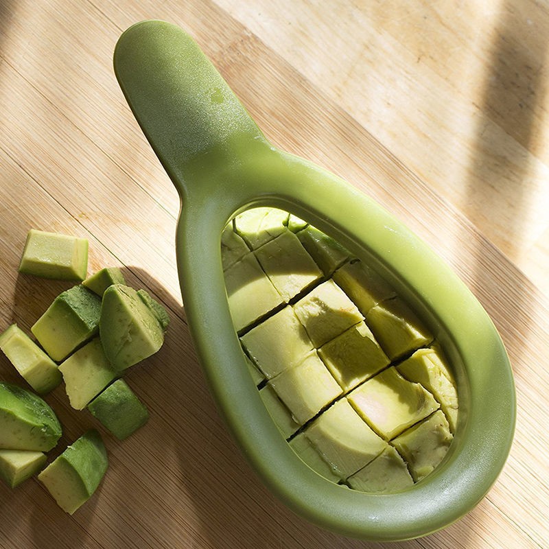 304 Stainless Steel Avocado Cutter β Avocado Meat Separator & Fruit Salad Tool