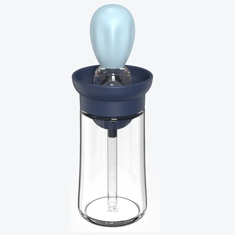 Silicone Oil Bottle with Brush β Integrated BBQ Basting Bottle for Kitchen & Grill Use