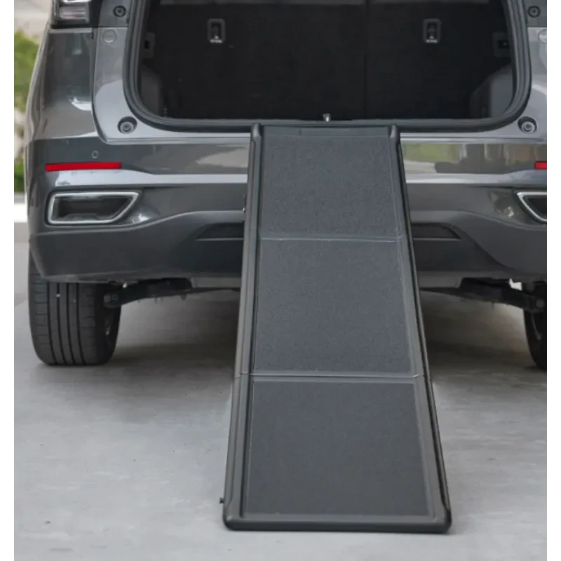 Heavy-Duty Anti-Slip Dog Car Stairs β Portable Pet Steps for Large Dogs (SUV Compatible)