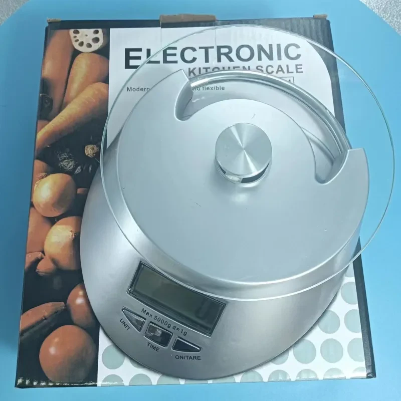 Digital Kitchen Scale β 5kg High-Precision Electronic Baking & Medicinal Glass Scale