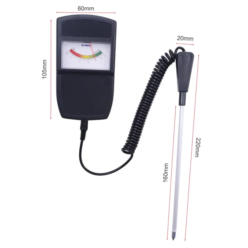 3-in-1 Soil pH Meter β Split Soil Tester for Moisture, Light & Acidity Monitoring