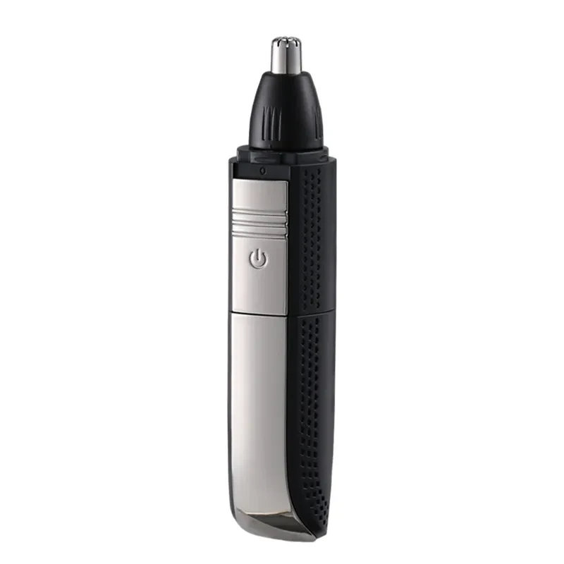 Electric Nose Hair Trimmer for Men – Waterproof Stainless Steel Rotary Grooming Tool