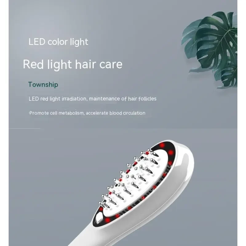 Electric Hair Massager Comb β Negative Ion Scalp Care & Anti-Frizz Brush with Micro Vibration