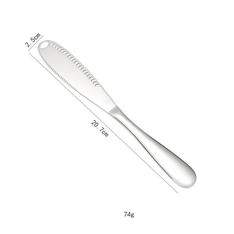 Premium Stainless Steel Cheese Butter Dessert Sauce Knife