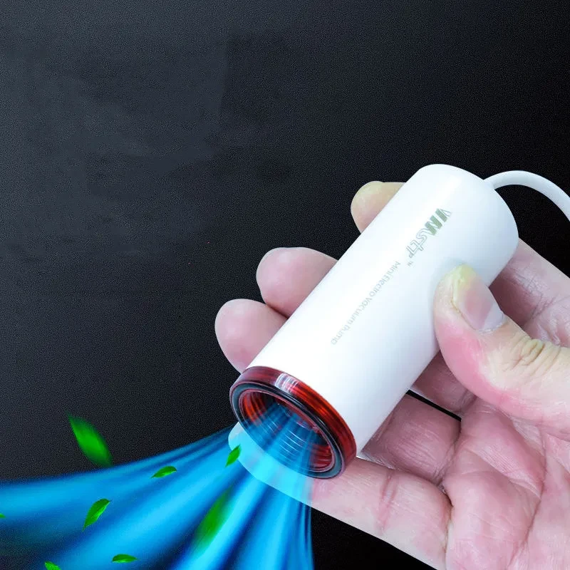 Mini Vacuum Sealer Machine – USB Rechargeable Vacuum Pump for Food Storage & Quilt Compression