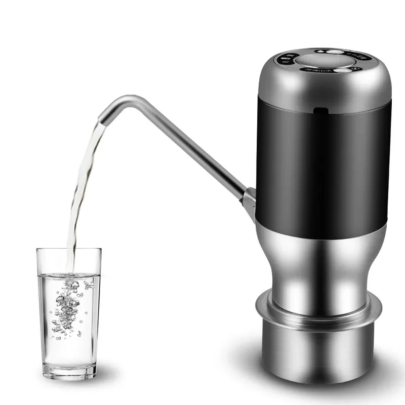 Smart Electric Wireless Water Pump Dispenser – USB Rechargeable Bottle Water Pump for Home & Office