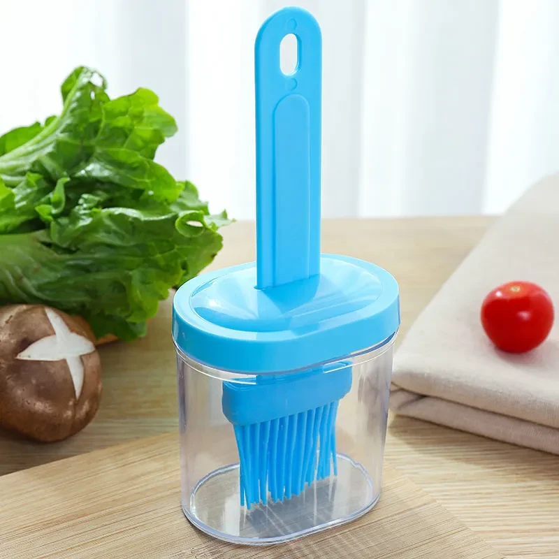 High Temperature Resistant Kitchen Oil Brush – Pancake Baking Silicone & PP Cooking Brush