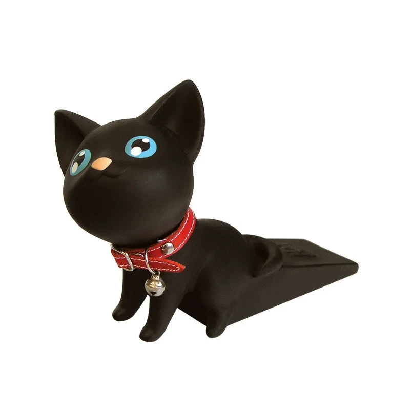 Punch-Free Cat Door Stopper – Cute Anti-Collision PVC Door Handle Protector