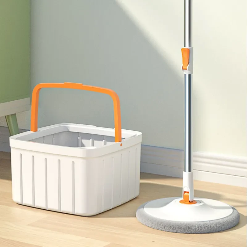 Hands-Free Flat Mop with Sewage Separation Bucket – 360° Self-Cleaning Mop Set for Home Floor Cleaning