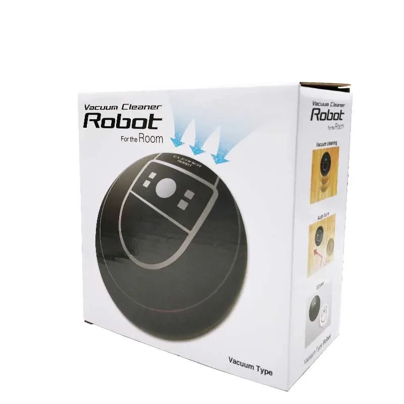 Smart Mini Robot Vacuum Cleaner – USB Charging Lazy Sweeper for Home & Gift Use