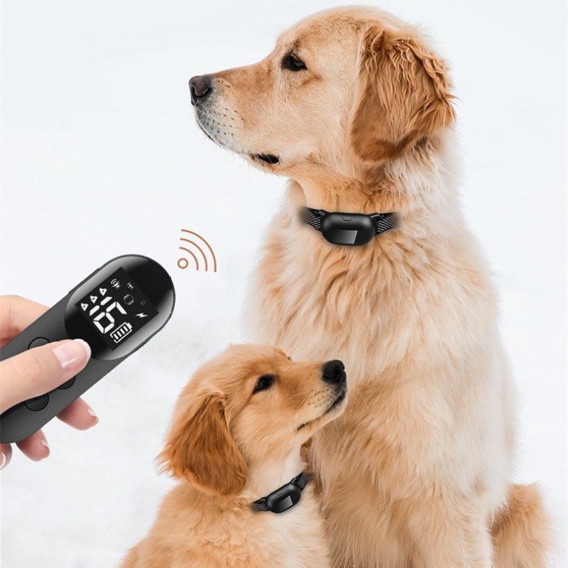 Pet Training Simple Remote Control Dog Trainer Bark Stopper – Shock, Vibration & Sound Modes