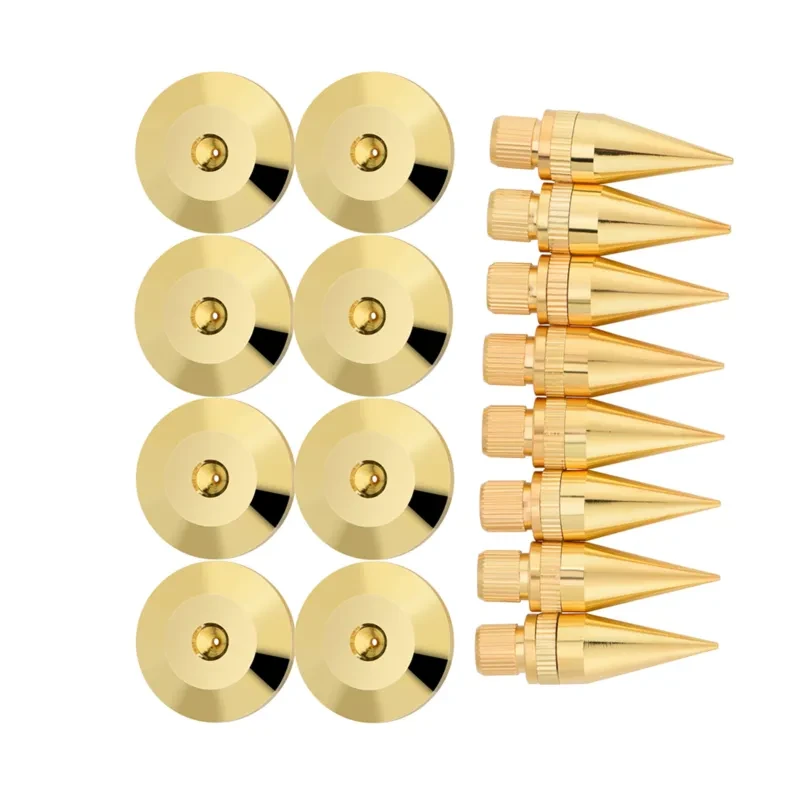 8 Pairs Copper Speaker Spikes