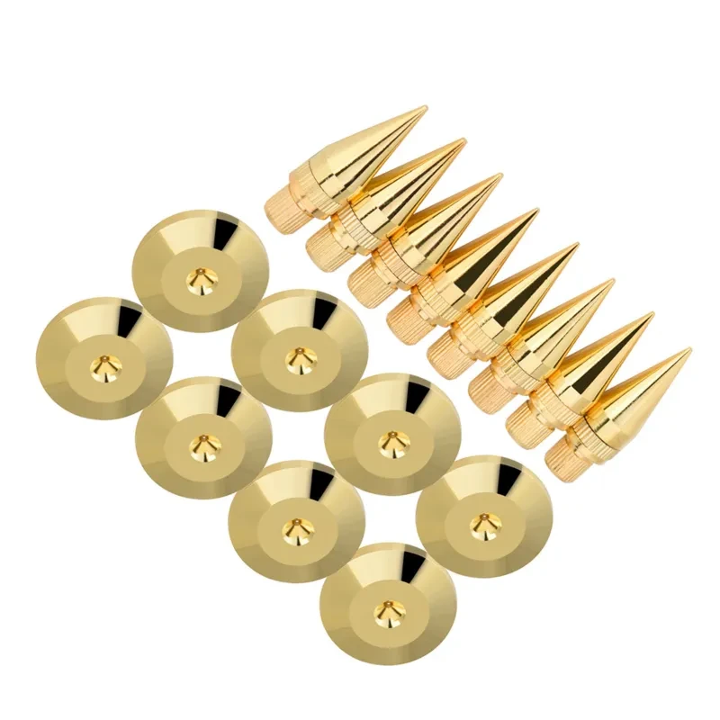 8 Pairs Copper Speaker Spikes