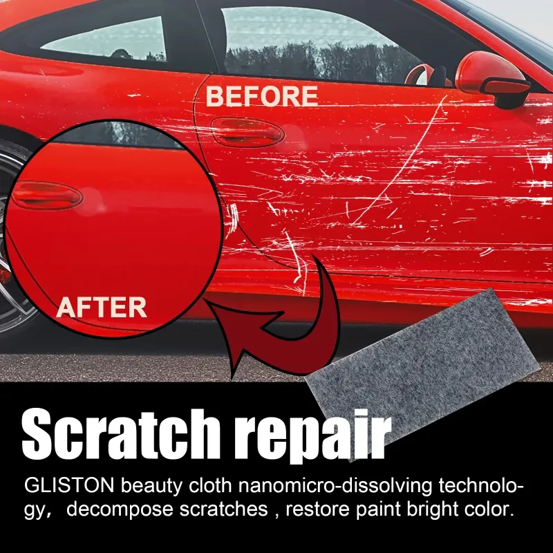 Rayhong Car Scratch Remover Cloth – 6-Pack Grinding & Cleaning Cloths for Paint Repair
