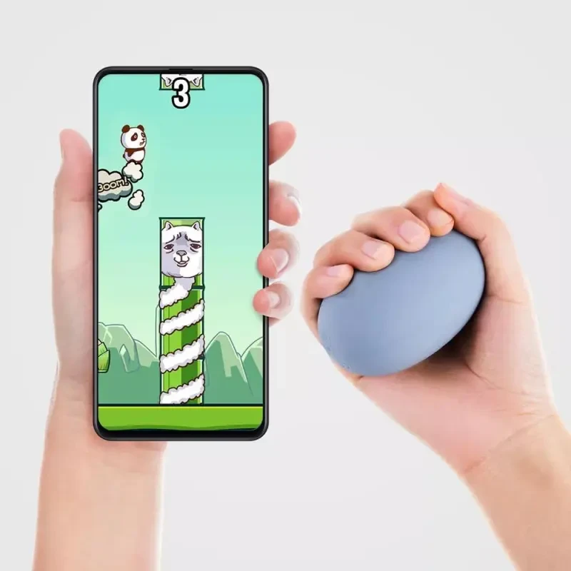 Smart Pinch Ball Grip Trainer – Bluetooth Decompression Exercise Ball with App Tracking