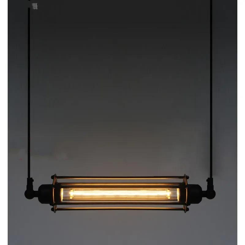 Nordic American Retro Pendant Lamp – Simple Vintage Cafe Bar Counter Lighting