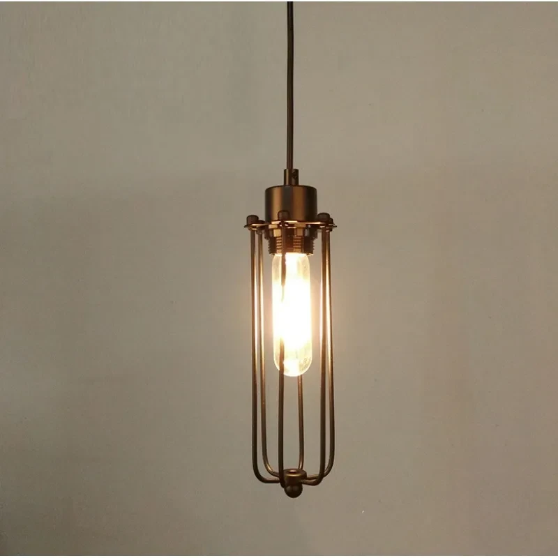 Nordic American Retro Pendant Lamp – Simple Vintage Cafe Bar Counter Lighting